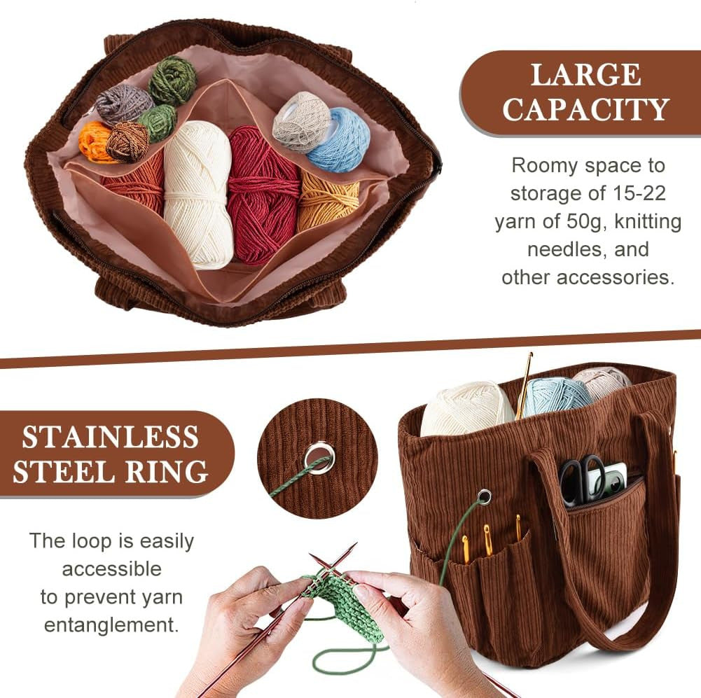 Functional storage bag with multiple outer pockets Stornfield