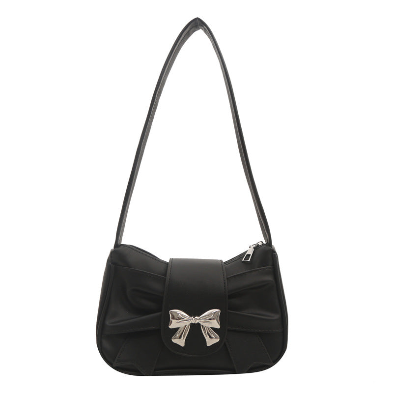 Elegant Bow Accent Shoulder Bag Stornfield