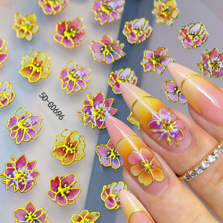 Creative Nail Art Sticker Set