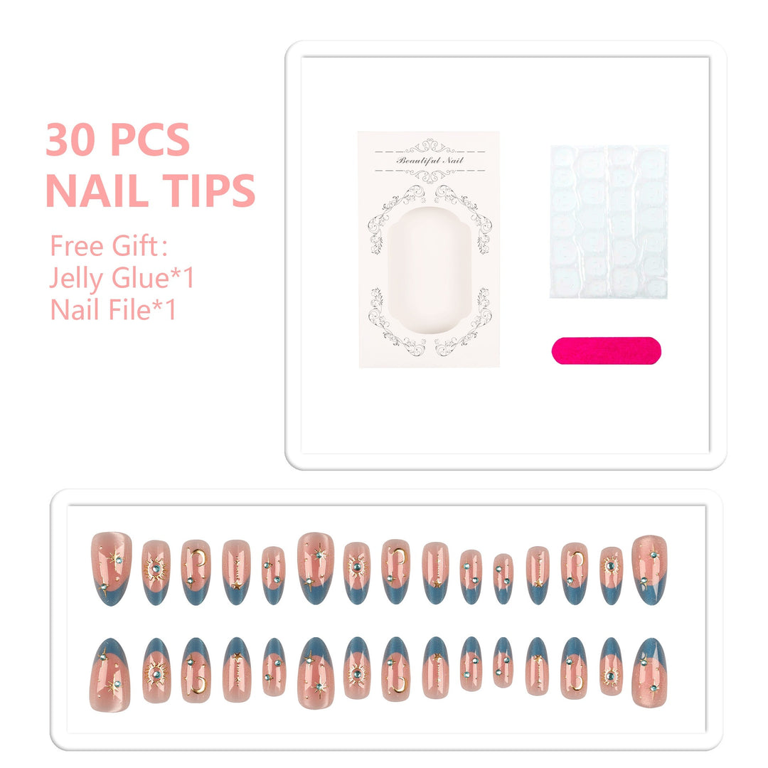 Decorative Press-On Nail Set