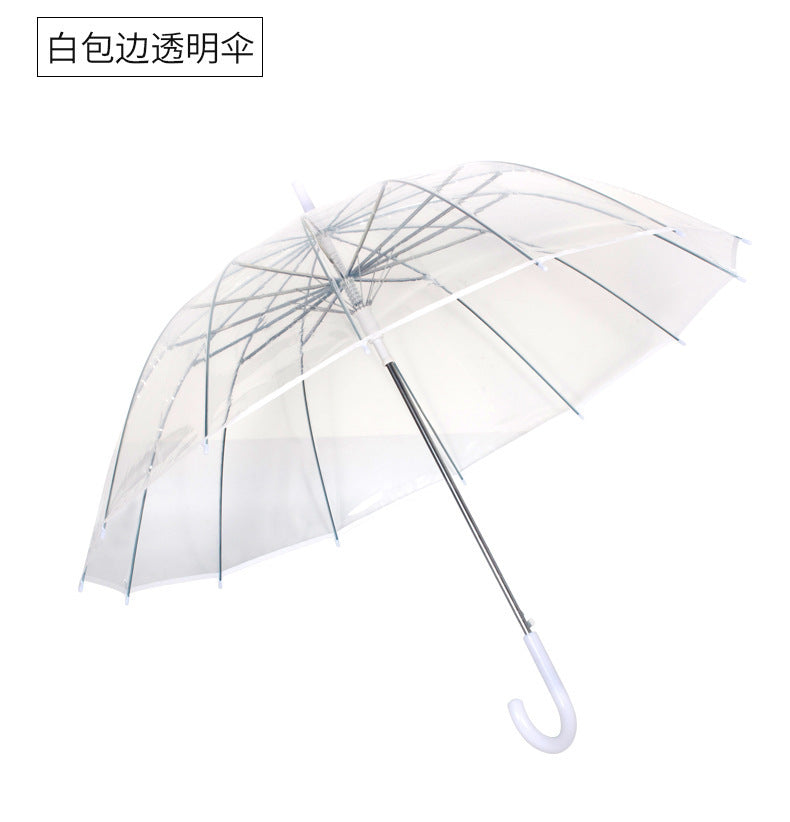 Ladies transparent rain umbrella Stornfield