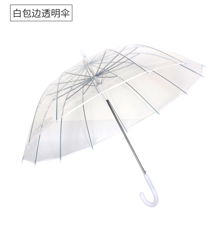 Ladies transparent rain umbrella Stornfield