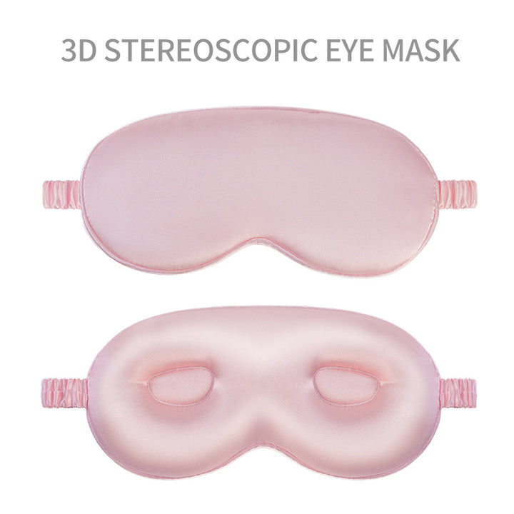 Unisex nano 3D-eye mask with distance chambers for eyelash protection and elastic comfort band Stornfield