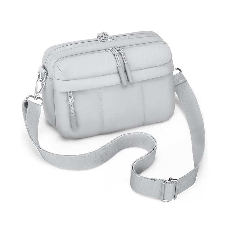 Elegant shoulder bag with double compartment Stornfield