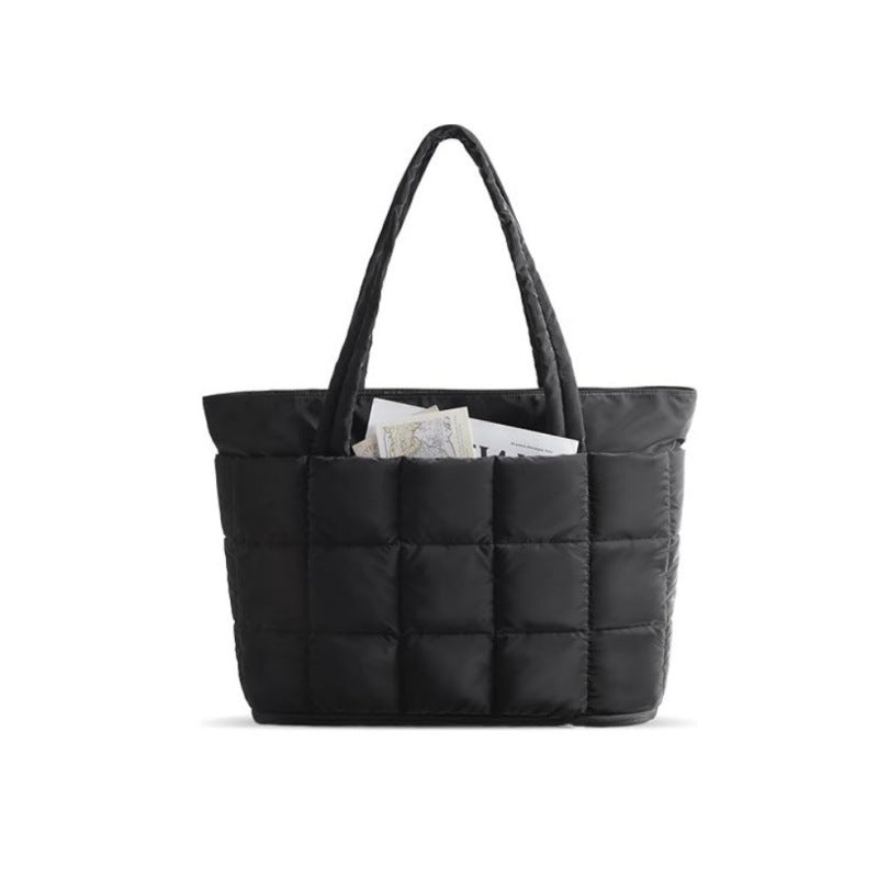 Practical Tote Bag with Quilted Design Stornfield