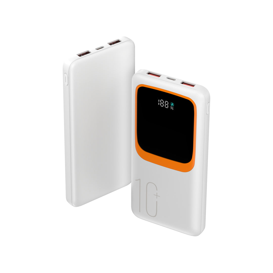Portable power bank with powerful inductive charging function and digital smart display Stornfield
