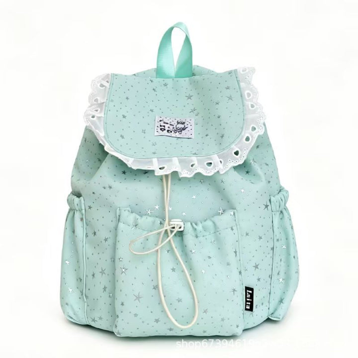 Starry Design Ruffled Backpack Stornfield