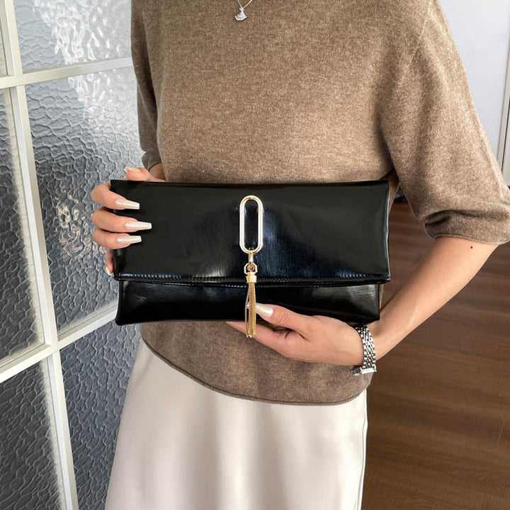 Glamorous Metallic Evening Clutch