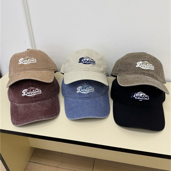 Unisex Vintage-Inspired Embroidered Baseball Cap Stornfield
