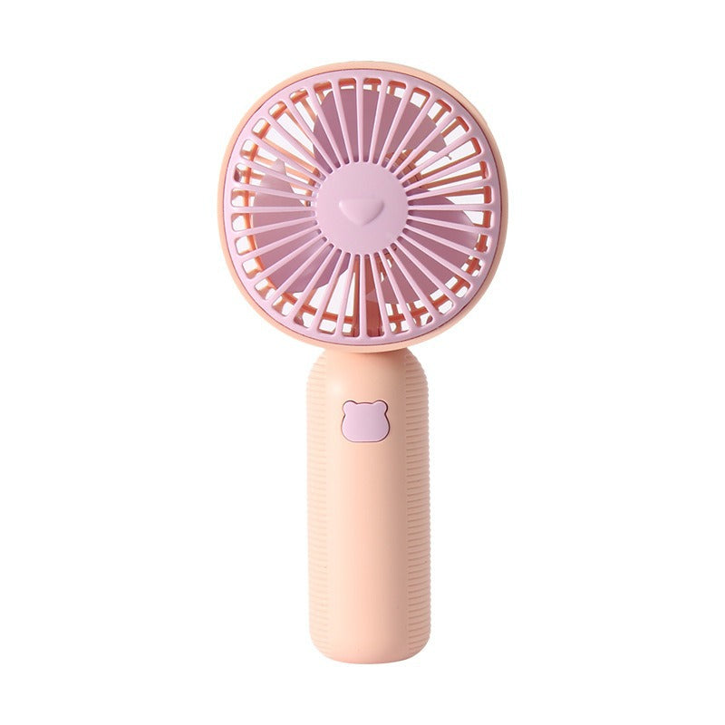 Unisex Portable Handheld Fan with Ergonomic Design and Rechargeable Battery Stornfield