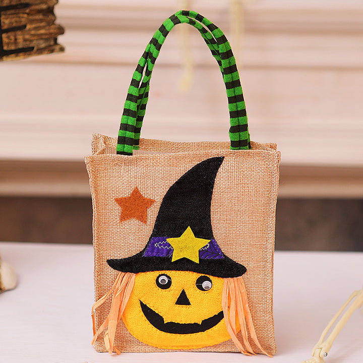 Halloween Shopping Bag with Cat Motif Stornfield