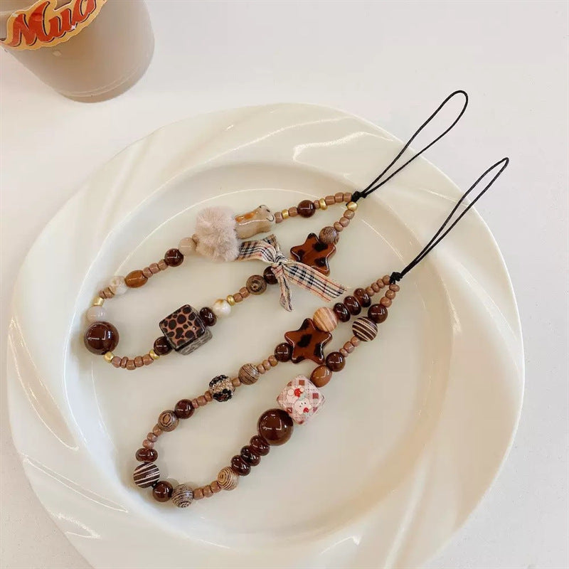 Decorative Beaded Charm Keychain Stornfield