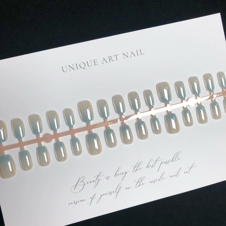 Elegant Ombre Press-On Nail Set