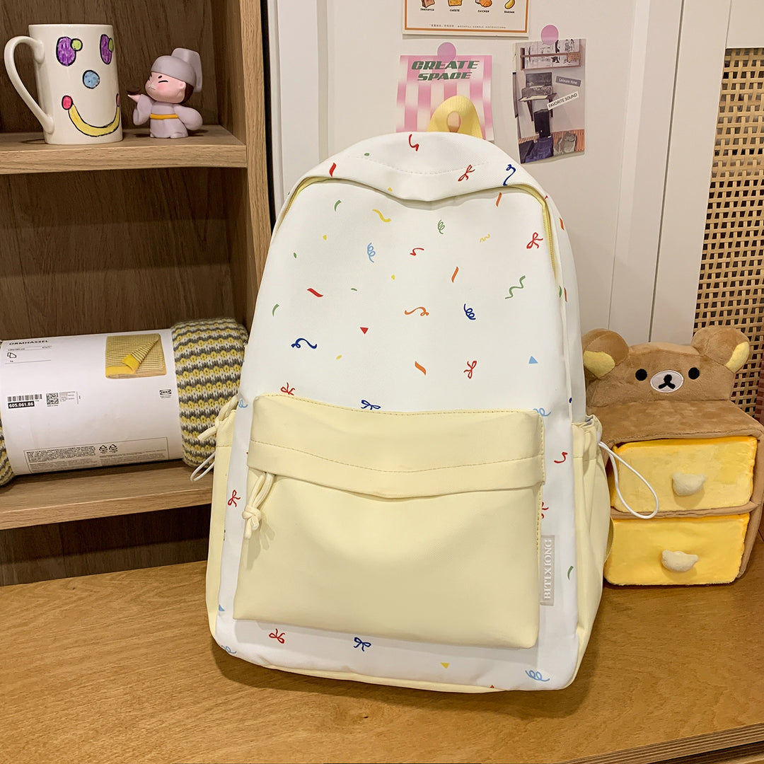 Playful Patterned Backpack Stornfield