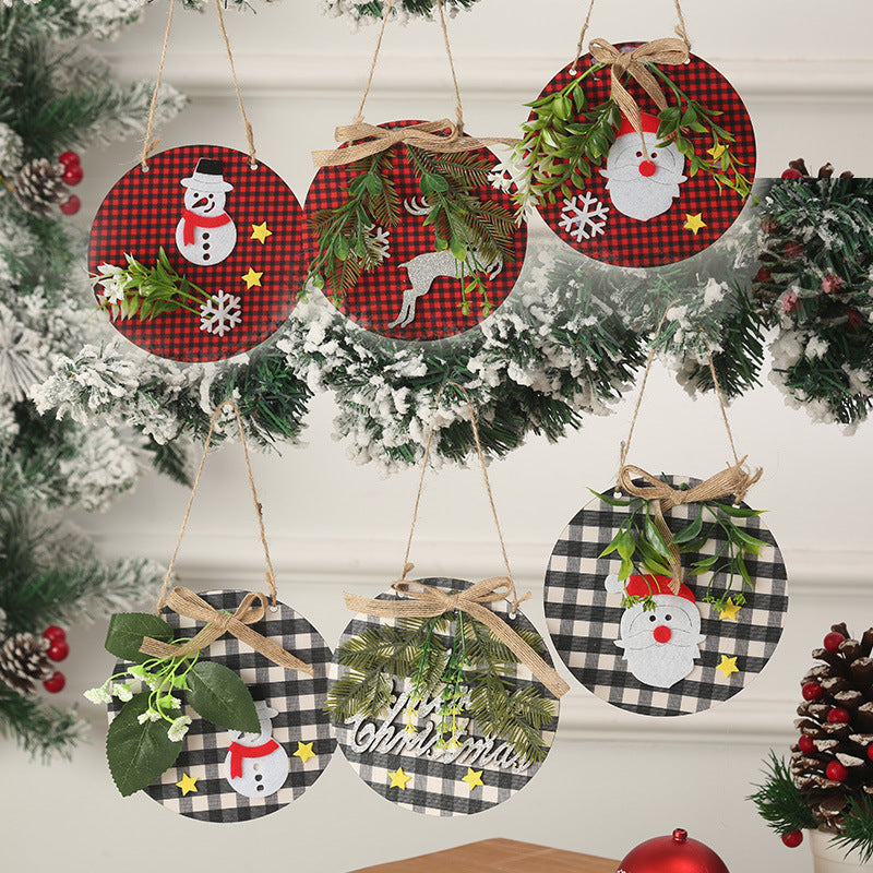 Decorative Christmas ornaments with snowman motif Stornfield