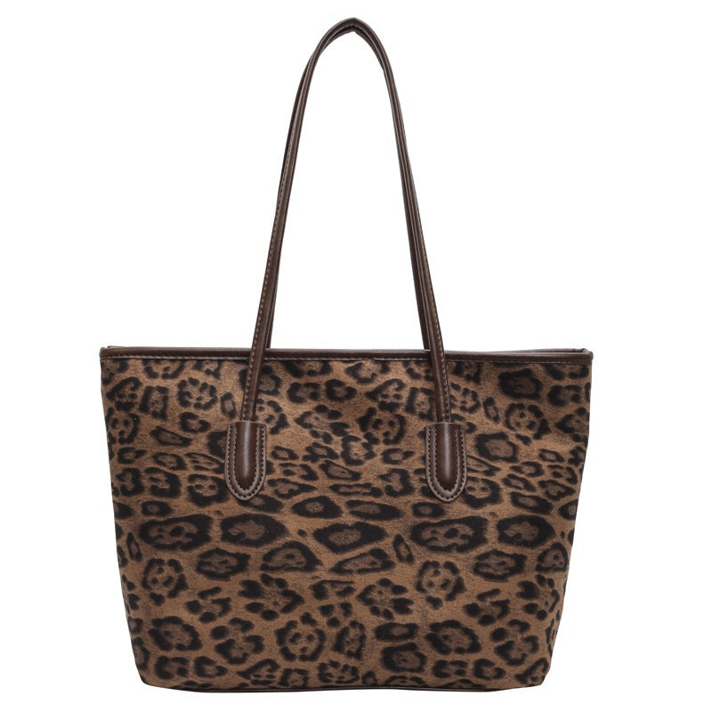 Stylish Leopard Print Tote Bag