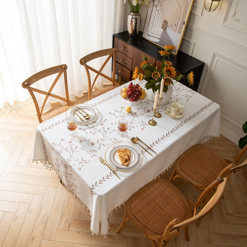 Embroidered Tablecloth