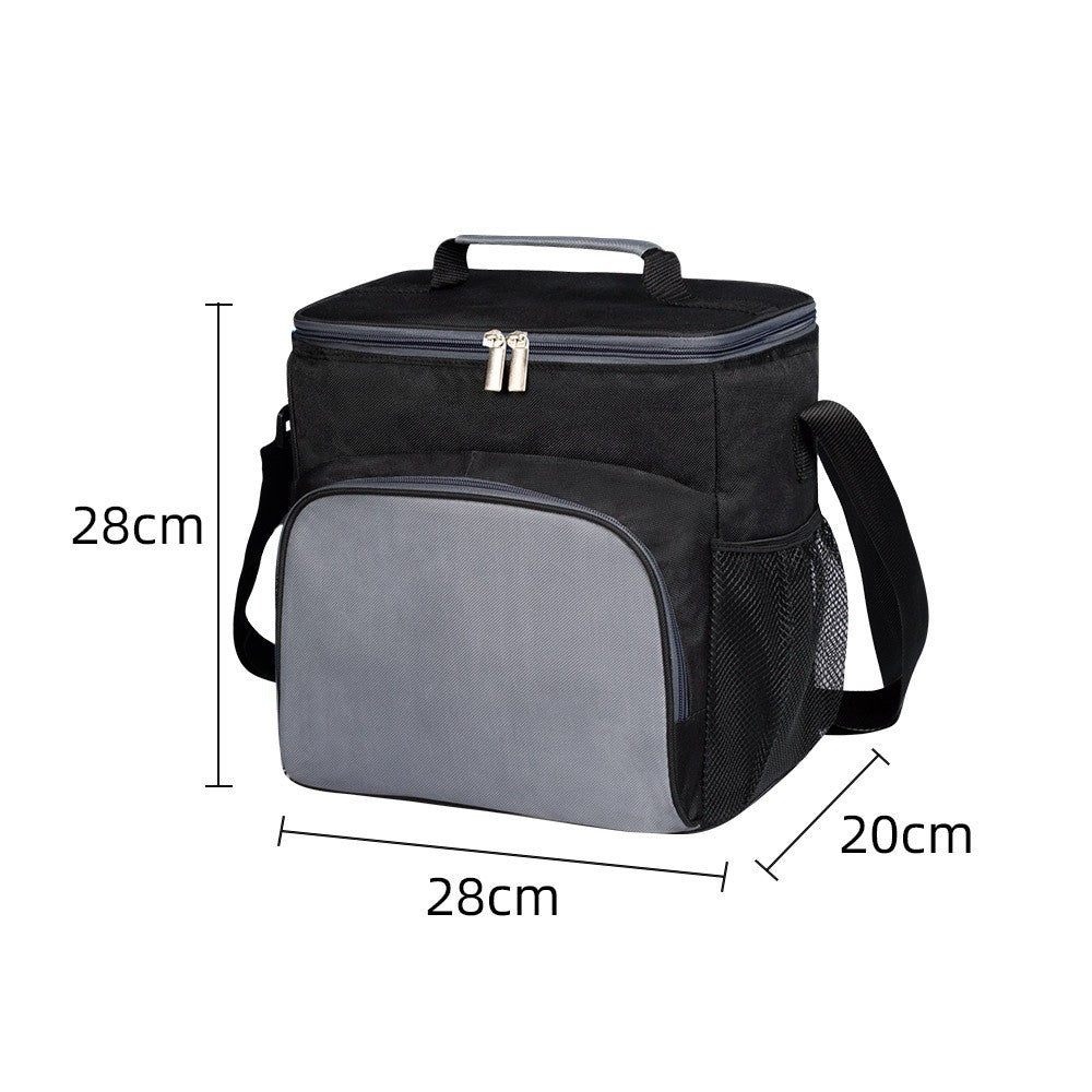 Men's cooler bag with insulating lining and practical compartments Stornfield