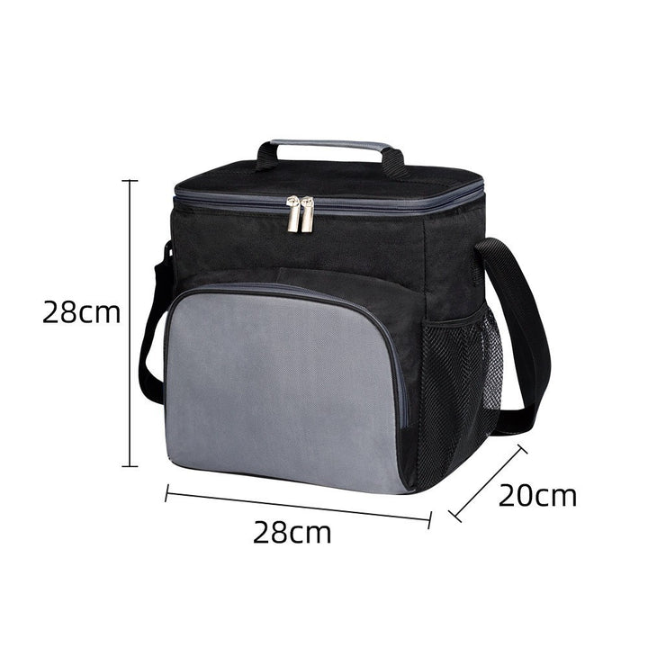 Men's cooler bag with insulating lining and practical compartments Stornfield