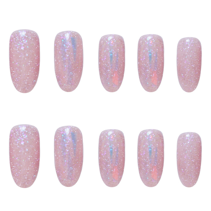 Sparkling Glittery Press-On Nail Set Stornfield 1790727491