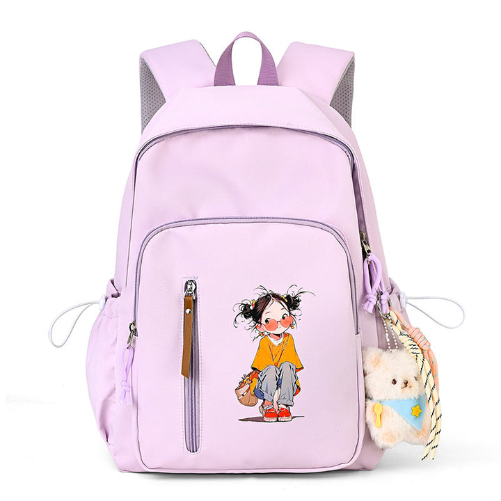 Backpack with Cute Cartoon Design Stornfield