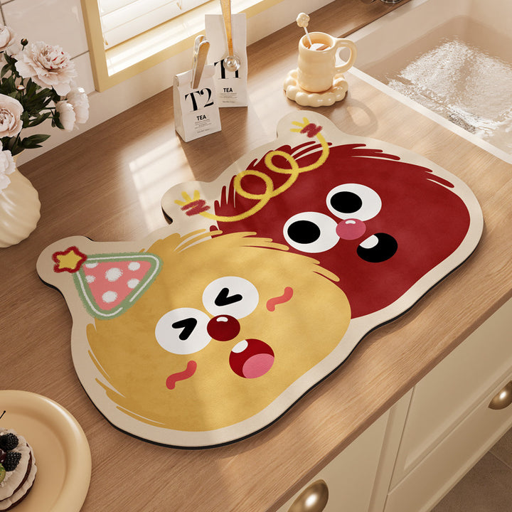 Whimsical Character Bath Mat