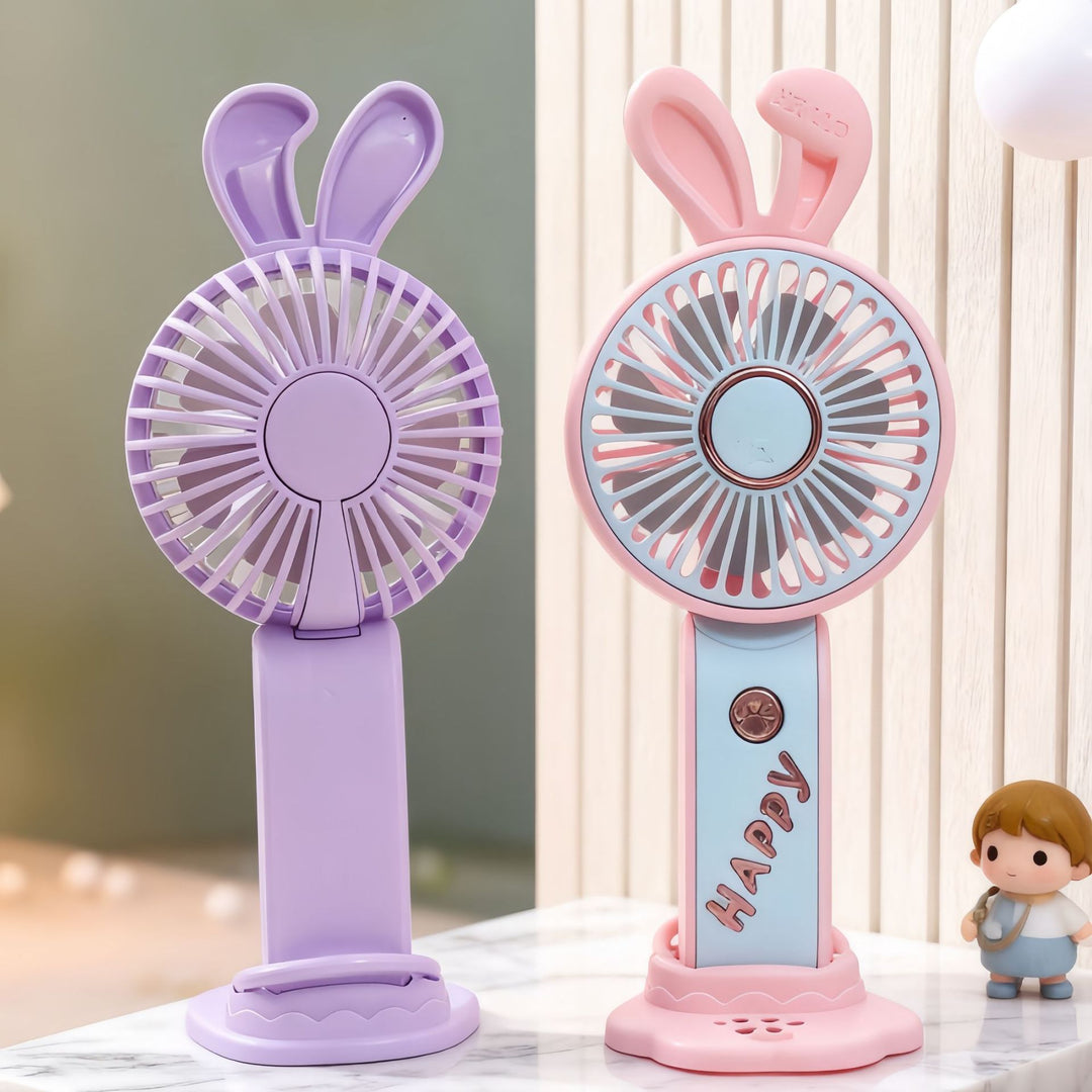 Women's portable USB handheld fan in playful animal design Stornfield