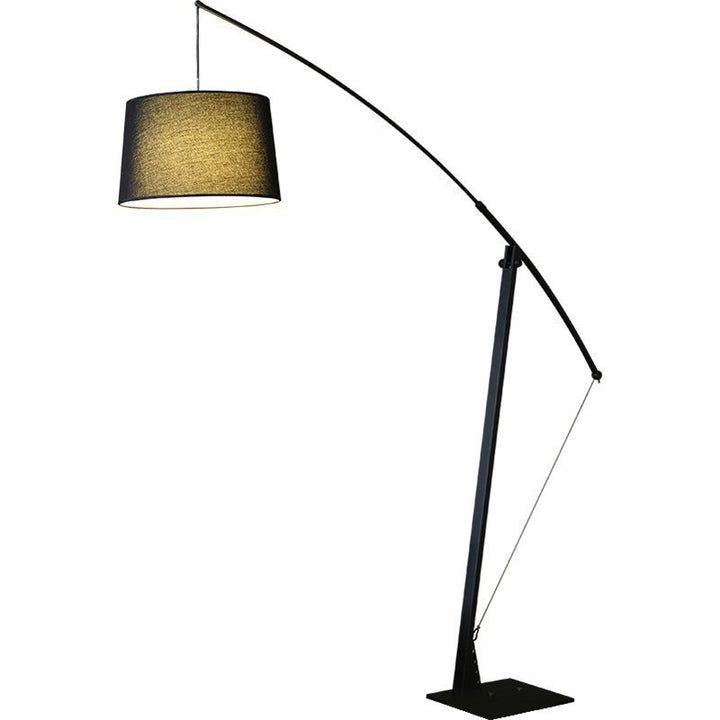 Arc Floor Lamp with Adjustable Shade