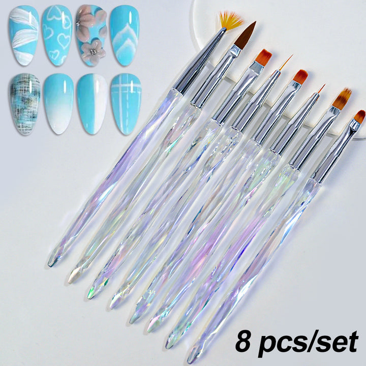 Premium Nail Art Detailing Brush Set Stornfield
