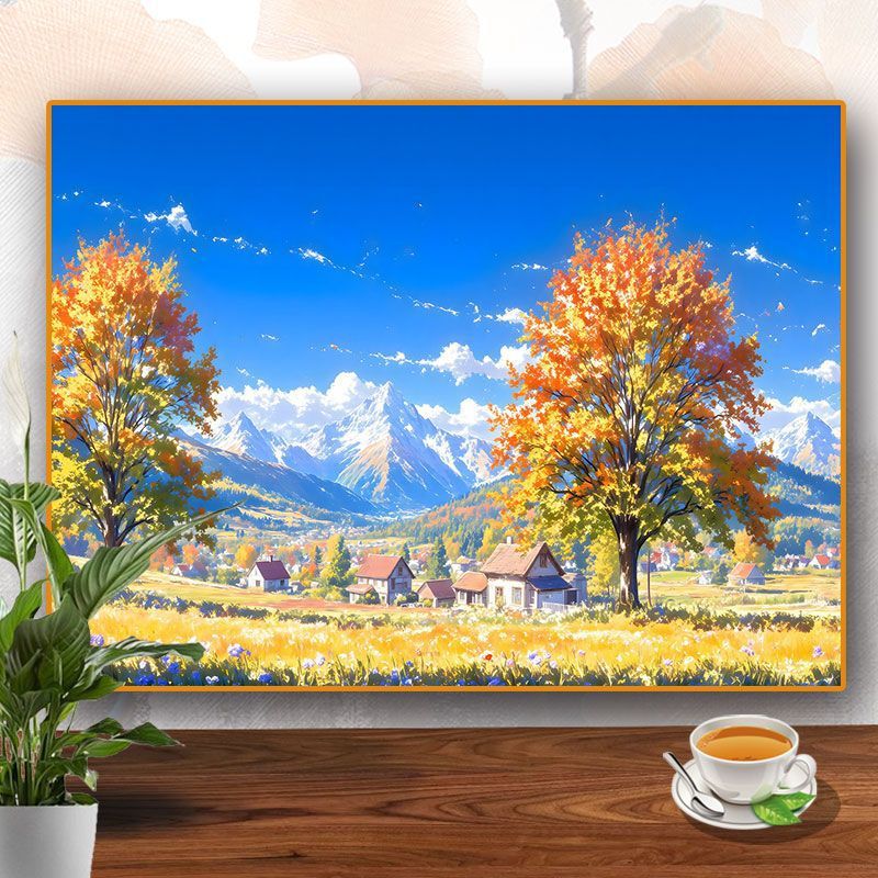 Scenic Landscape Art Stornfield