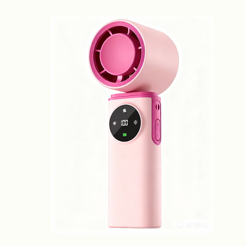 Women's Portable USB Mini Fan with LED Display Stornfield