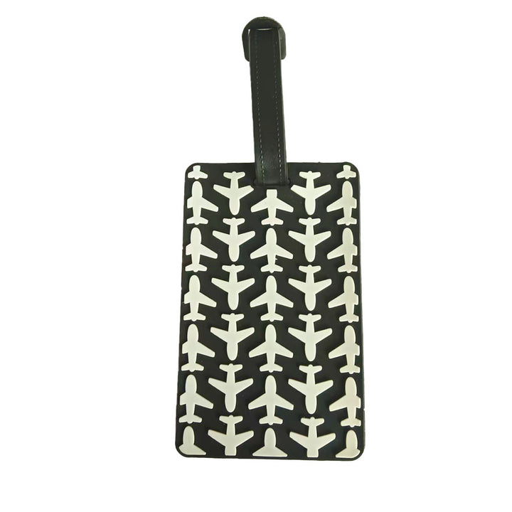 Unisex luggage tag in modern airplane design Bowlift