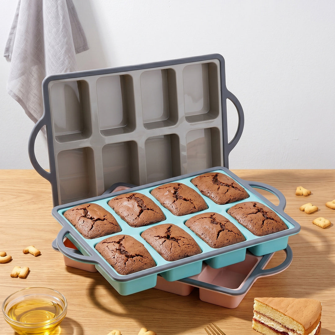 Multifunctional Silicone Baking Pan with Carry Handles Stornfield