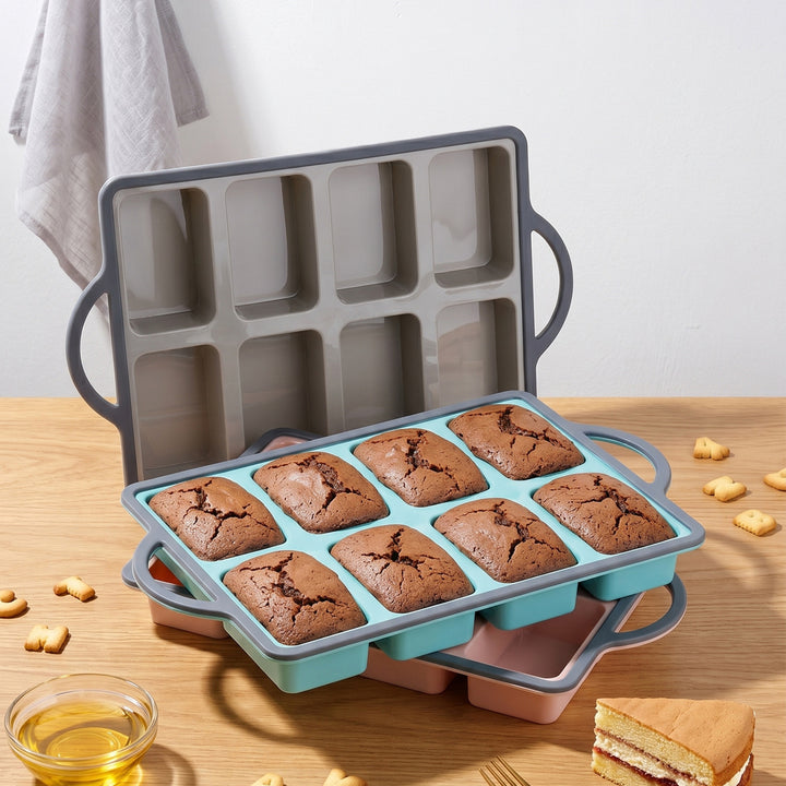 Multifunctional Silicone Baking Pan with Carry Handles Stornfield