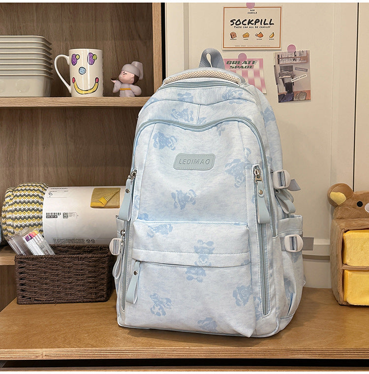 Casual Multi-Compartment School Backpack Stornfield