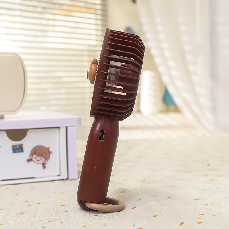 Women Portable Handheld Fan with Animal Design Stornfield