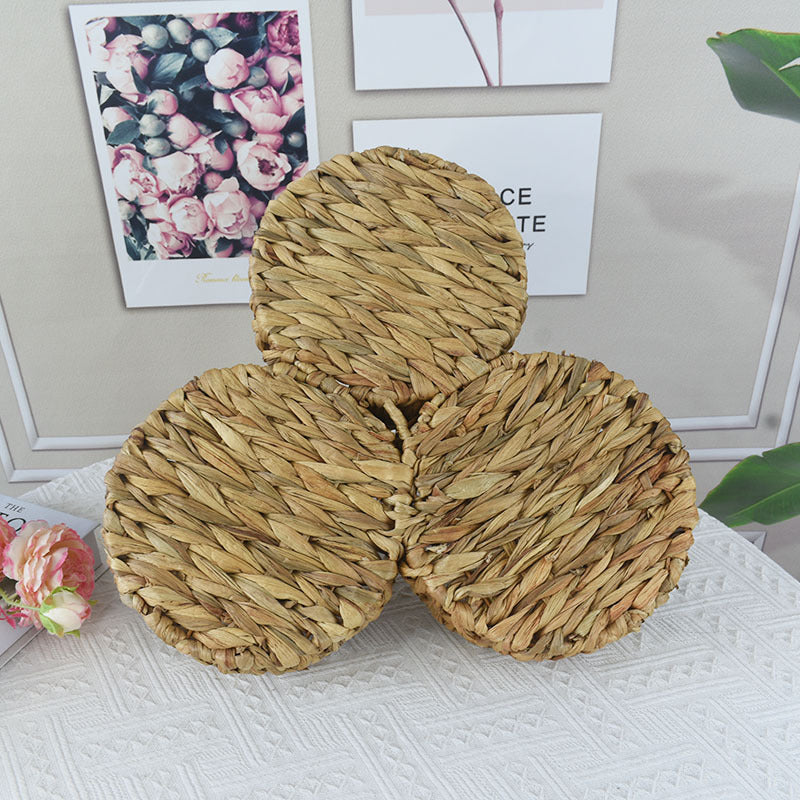 Multi-Sectional Handcrafted Woven Storage Basket Stornfield