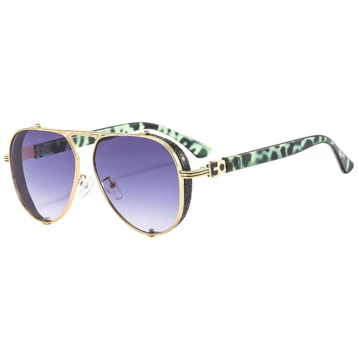 Women's fashionable sunglasses with innovative retro-futuristic design Stornfield