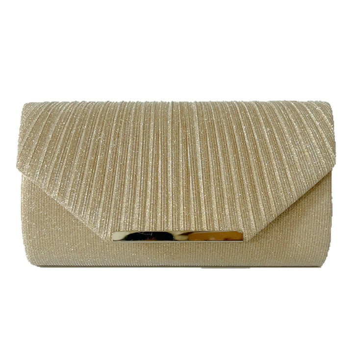 Elegant Pleated Clutch