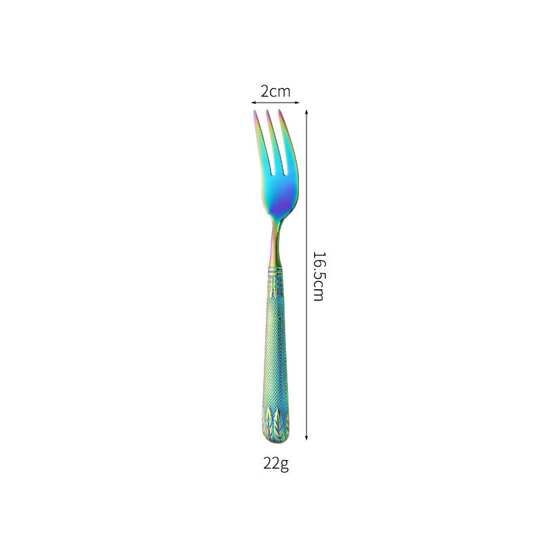 Elegant teaspoon with artistic handle design Stornfield