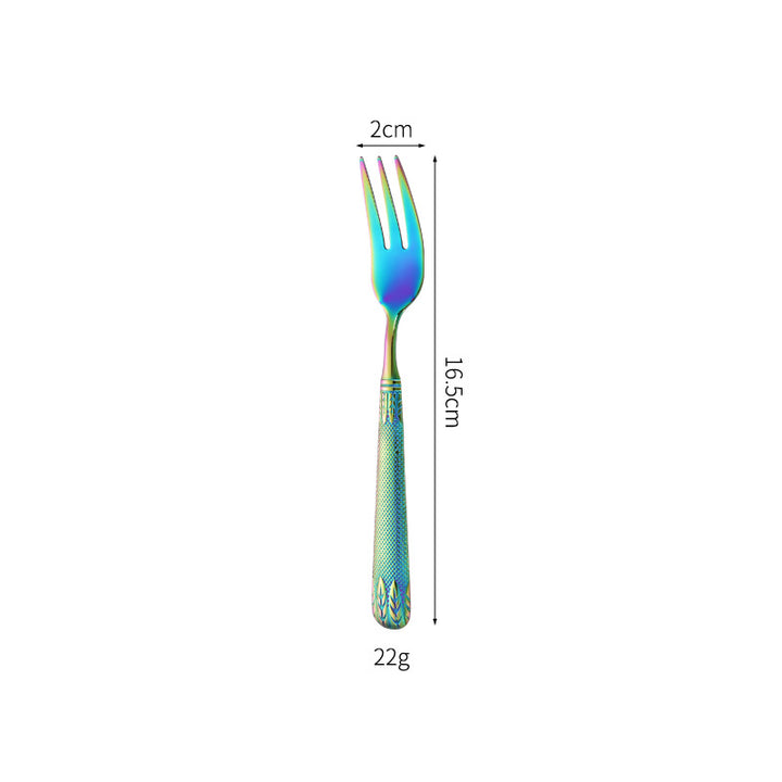 Elegant teaspoon with artistic handle design Stornfield