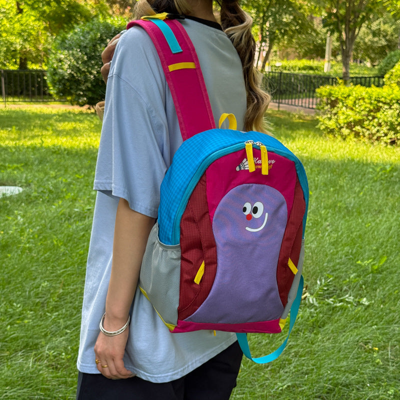 Playful Character-Themed School Backpack Stornfield