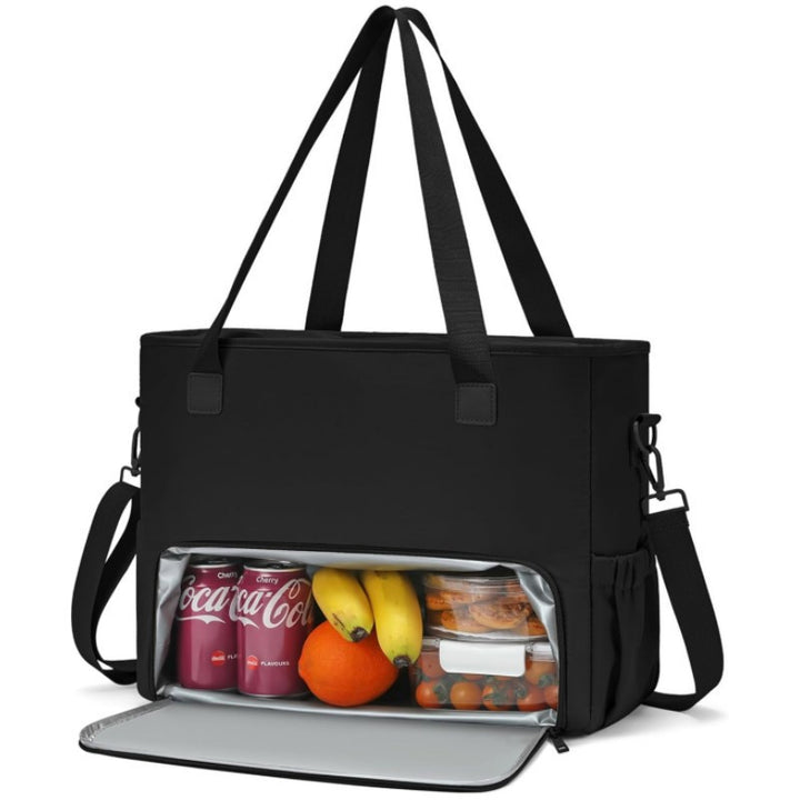 Insulated Multi-Pocket Grocery Tote Stornfield