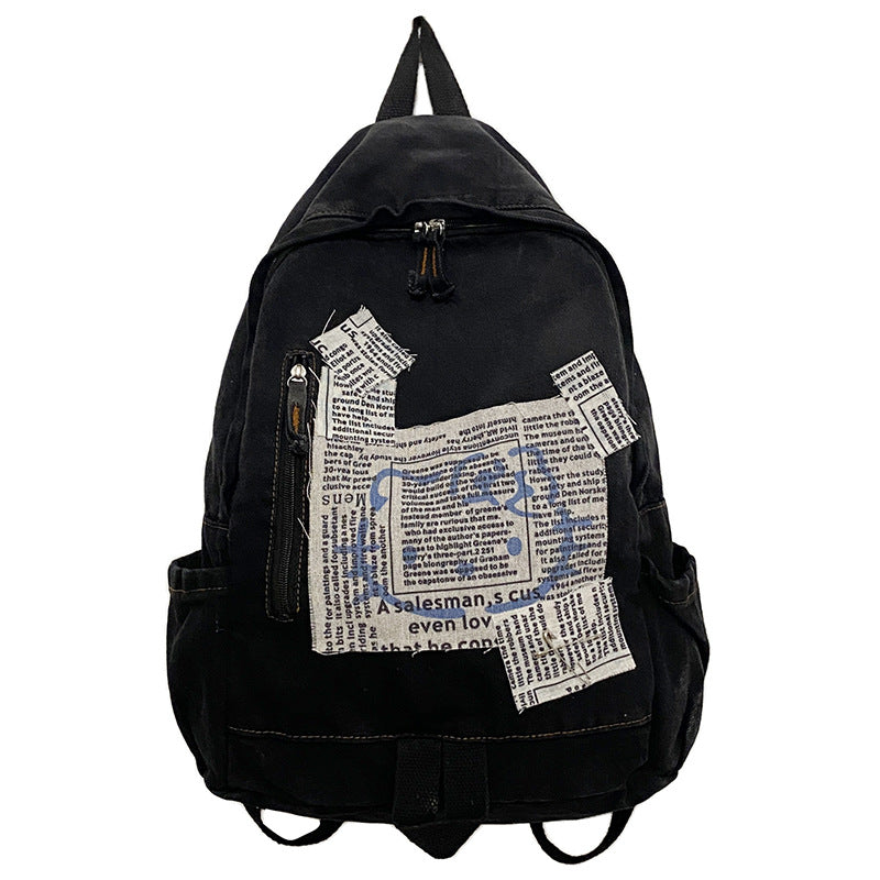 Artistic Multi-Pocket School Backpack Stornfield
