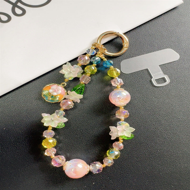 Decorative Beaded Charm Keychain Stornfield 1790135796