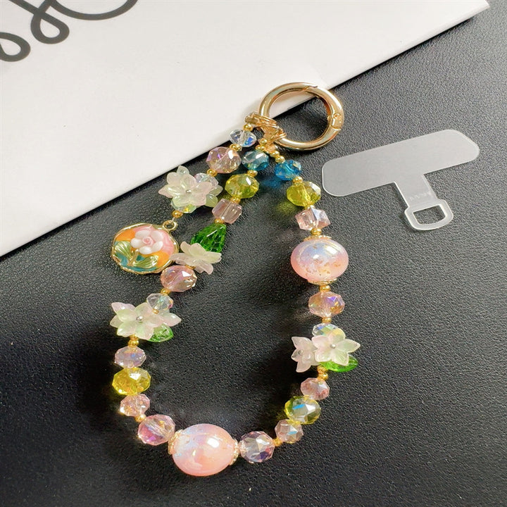 Decorative Beaded Charm Keychain Stornfield 1790135796