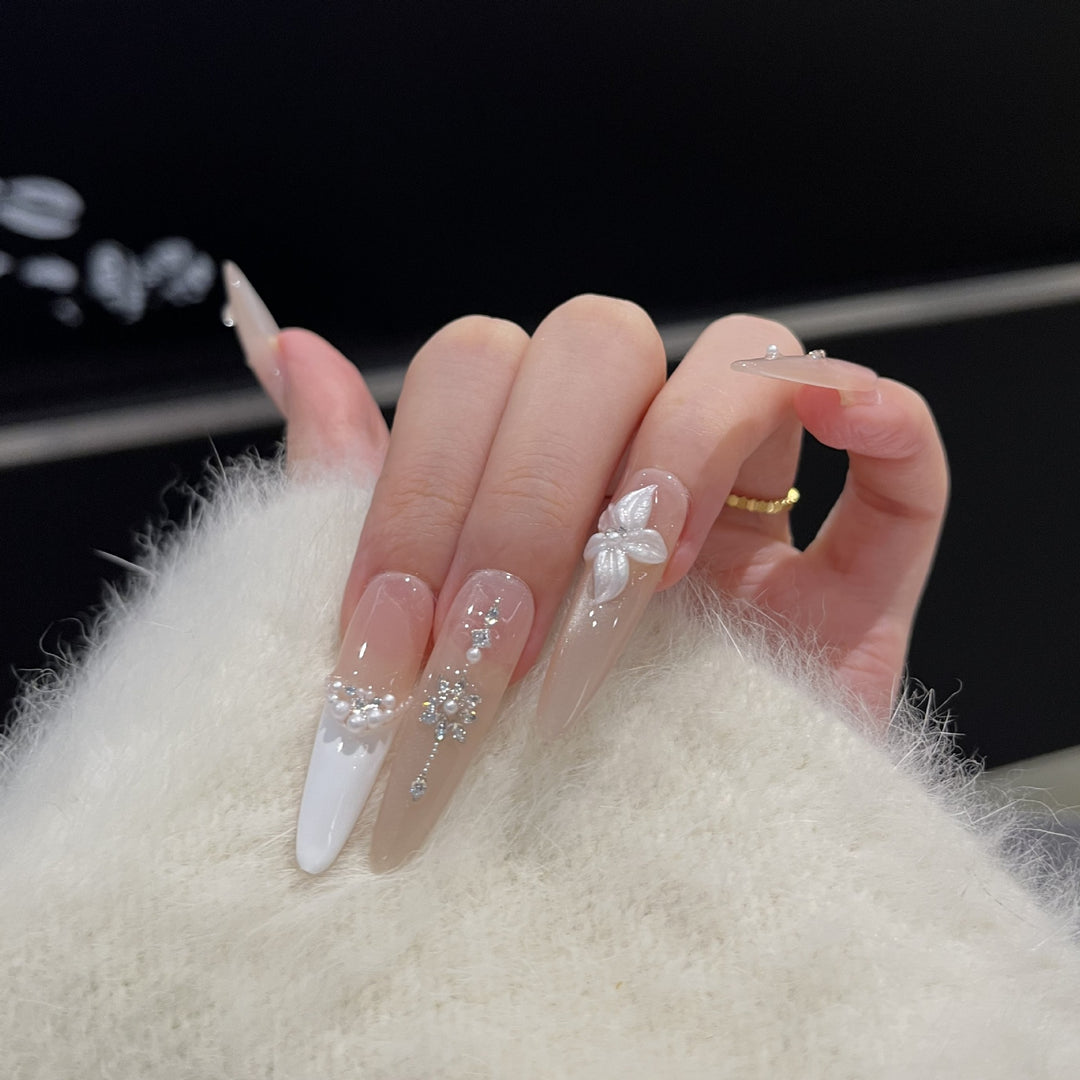 Ornate Press-On Nail Design Stornfield
