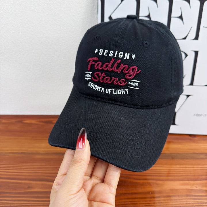 Women's Embroidered Cap with Inspirational Design Stornfield