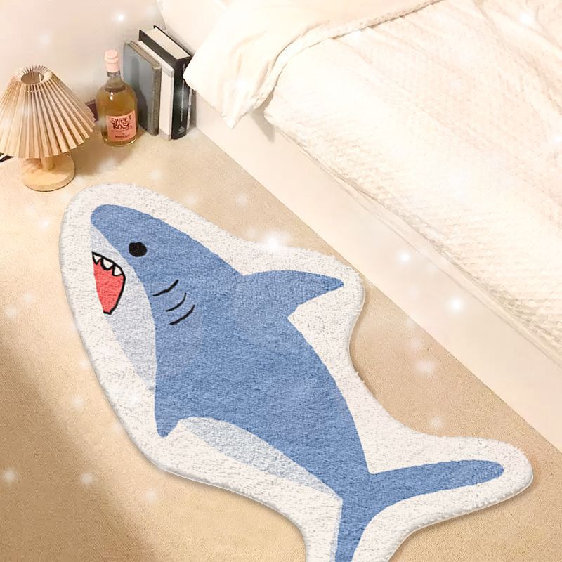 Wave Pattern Plush Area Rug