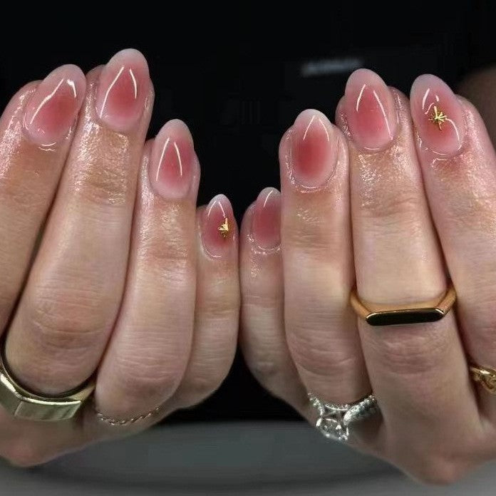 Artistic nail set with 3D flower and bow details Stornfield